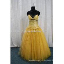 2012 vestidos perfectos del baile de fin de curso de Tulle del vestido de bola
